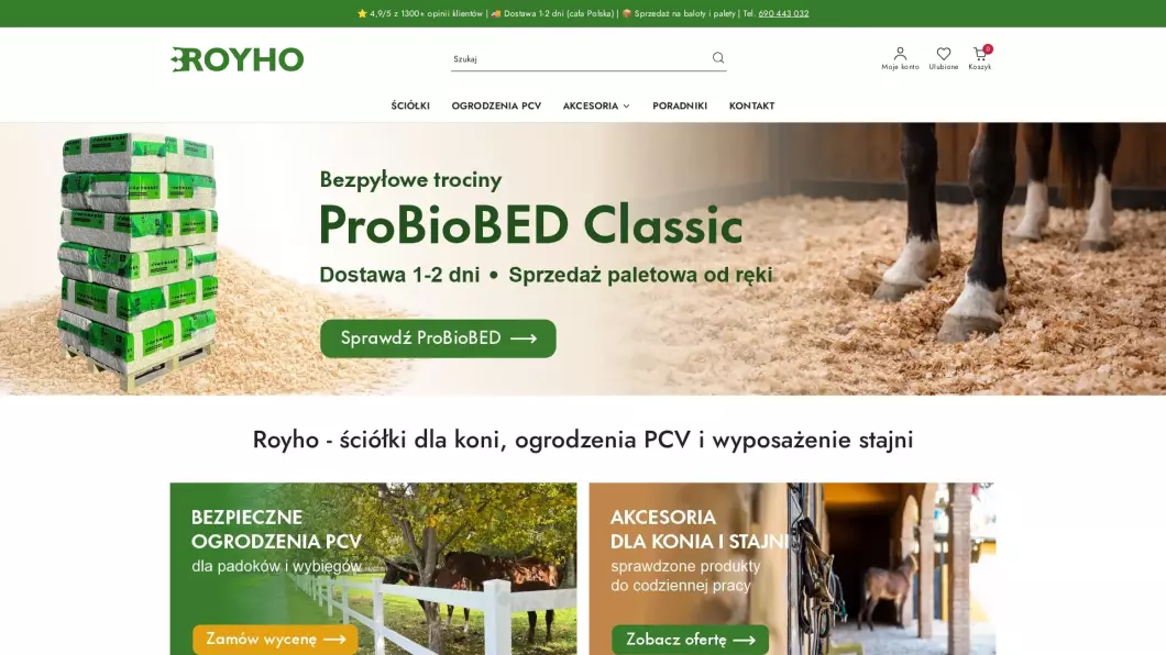 Akcesoria dla konia Royho - podgląd